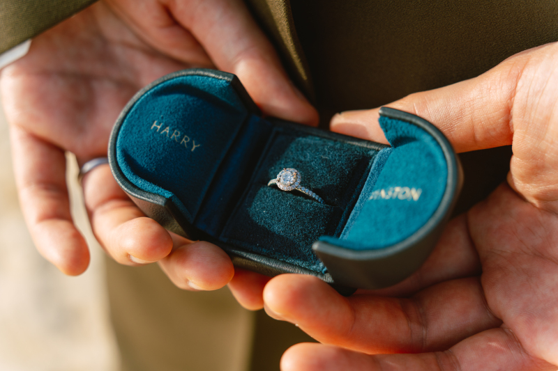 薬指に宿る、永遠の誓いと輝き♡