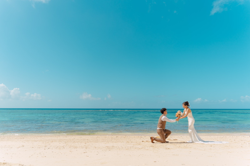 沖縄のビーチもう一度愛を込めて♡