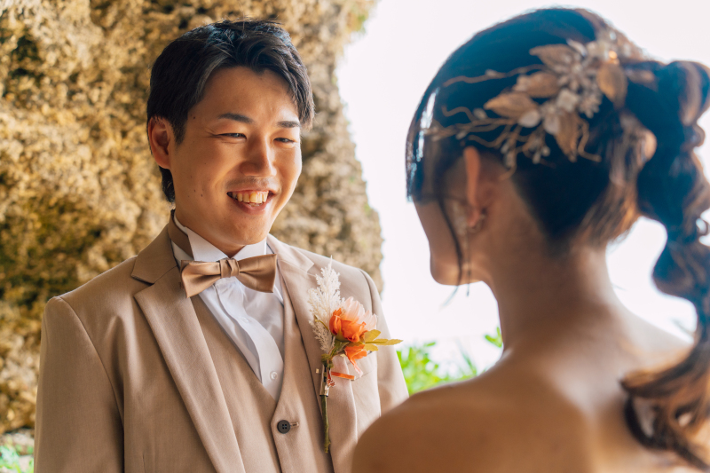 見つめ合う優しい笑顔♡