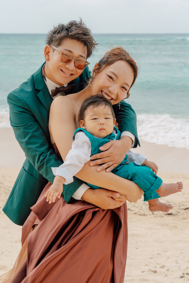 家族の絆をギュッと抱きしめて♪