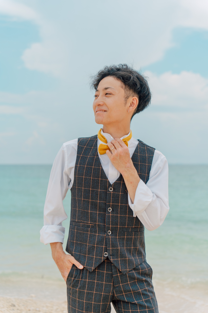 爽やかなご新郎様