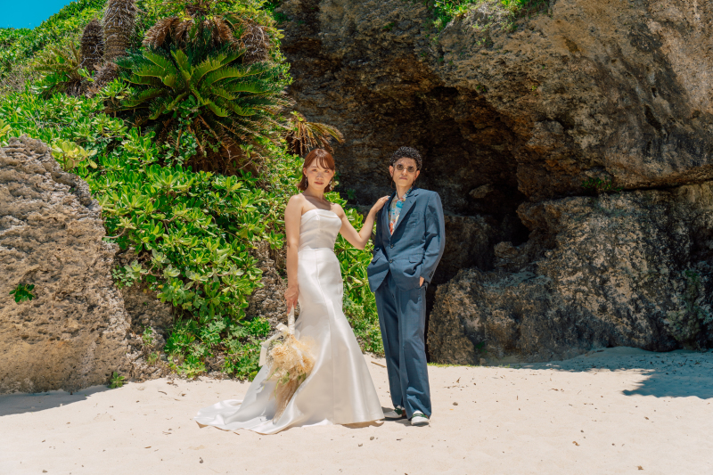 mavie peaceful photo_ガーデンで撮影できる