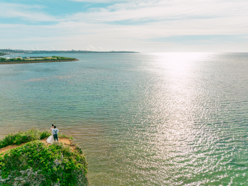 崖からの景色は圧巻‼︎ドローン写真が映えますっ!!