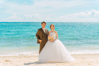 mavie peaceful photo_沖縄でリゾートウェディングオープニングムービー！