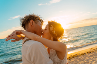 mavie peaceful photo_沖縄でリゾートウェディングオープニングムービー！