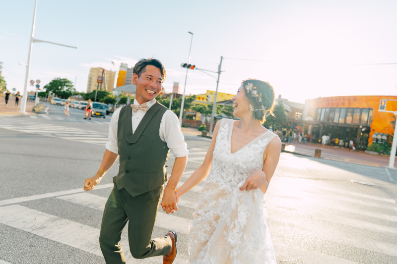 映えること間違いなし！撮れ高満載のアメリカンビレッジ＋ビーチ撮影☆スタジオ最寄りで移動も楽ちん♪【アメビレ＆ビーチプラン】