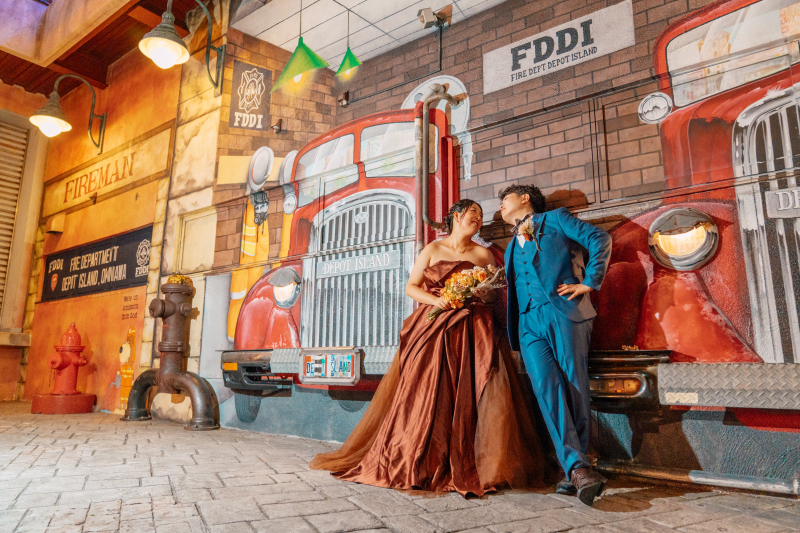 映えること間違いなし！撮れ高満載のアメリカンビレッジ＋ビーチ撮影☆スタジオ最寄りで移動も楽ちん♪【アメビレ＆ビーチプラン】