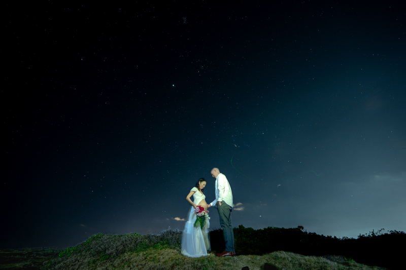 幻想的なナイト撮影☆夜空と共にロマンチックな撮影を【casual night plan】