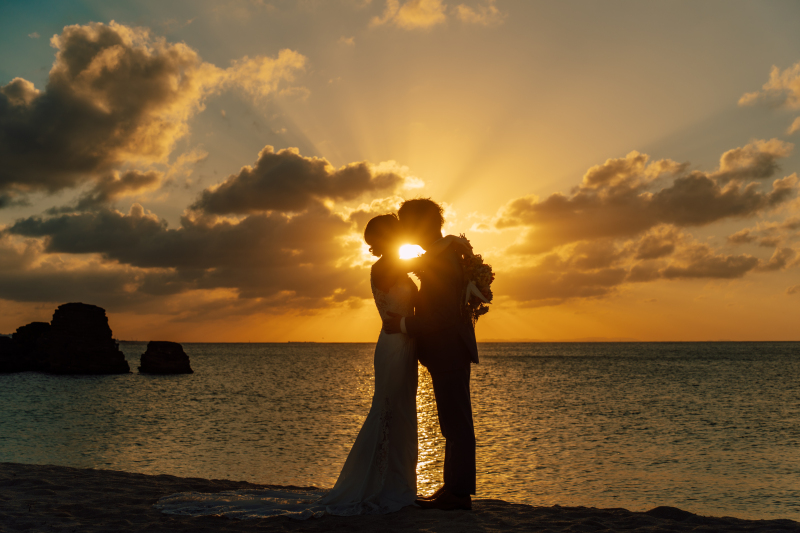 デイタイムもサンセットタイムもどっちも撮れる!【mavieイチオシ】beach&sunset plan ¥99,800-