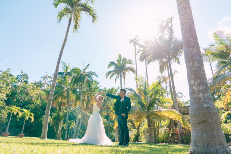 南国ムードたっぷり！東南植物楽園+ビーチ撮影【緑豊かな楽園で愛の瞬間を写真に残す】東南植物楽園プラン