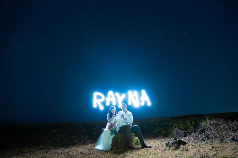 幻想的なナイト撮影☆夜空と共にロマンチックな撮影を【casual night plan】