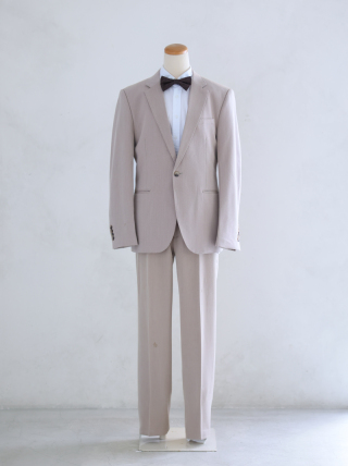 ライトベージュタキシード