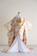 ゴールド色打掛