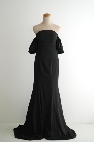 ブラックマーメイドドレス