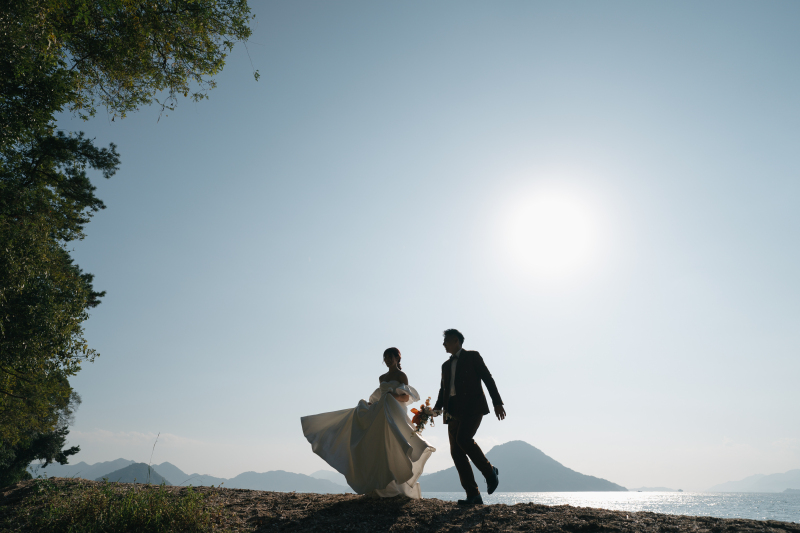 夕陽、、、ではなく！