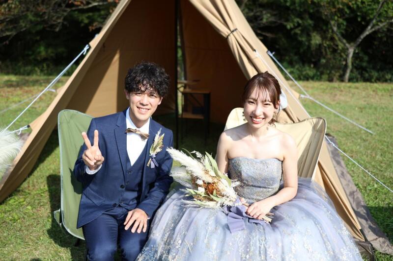 趣味のキャンプウエディング