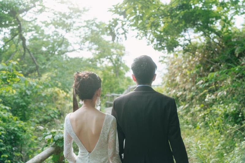 綺麗な緑のトンネル