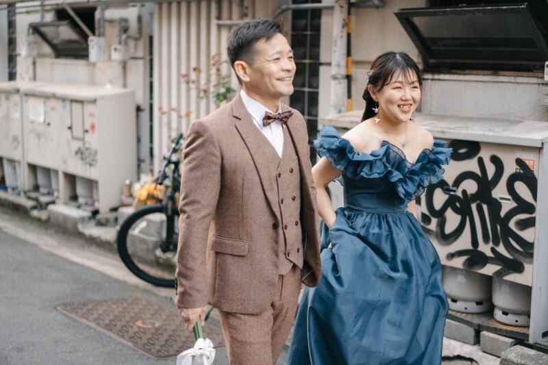 自然な表情もたくさん撮ります!