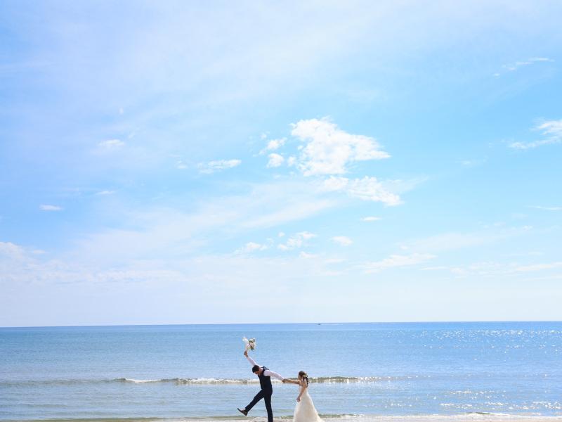 【Photorait限定◆衣装2着付きプラン！】旅フォトプラン例1江田島→元宇品公園森→海岸　3箇所