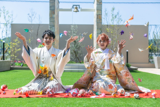 天気がいい日はガーデンでも