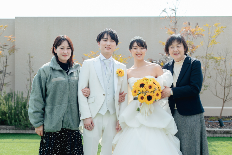 大好きな家族と