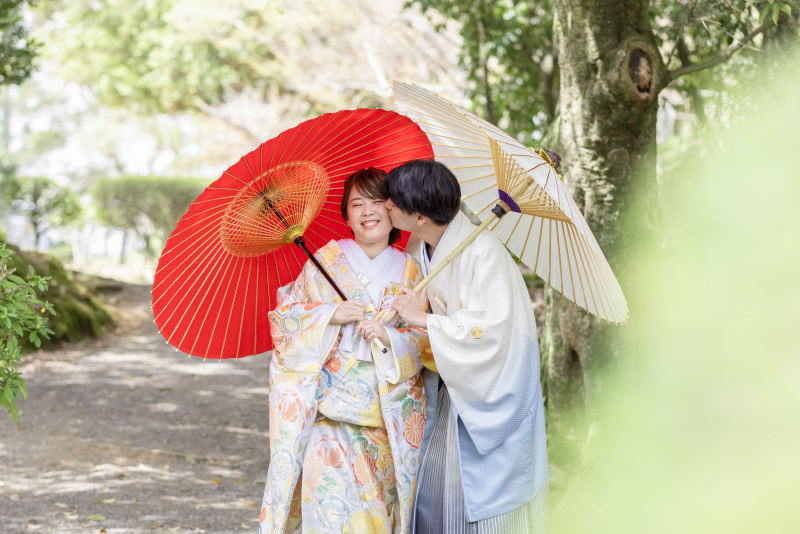 新婦様の笑顔がキュート♡