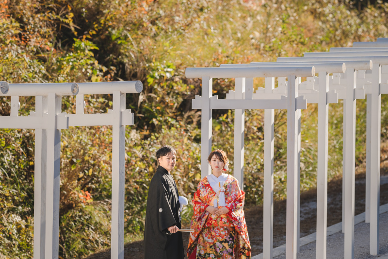 鳥居&times;和装