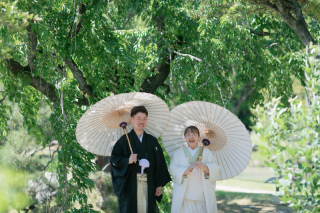 新緑で和装フォト撮影！