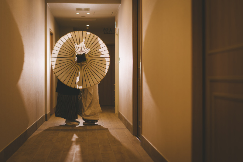 スタジオ撮影でも色んなショットで！