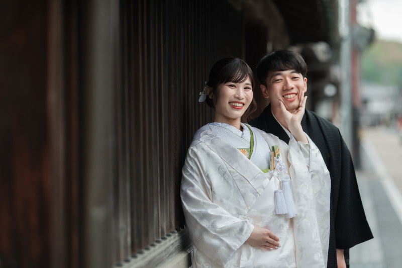 笑顔いっぱいのおふたり