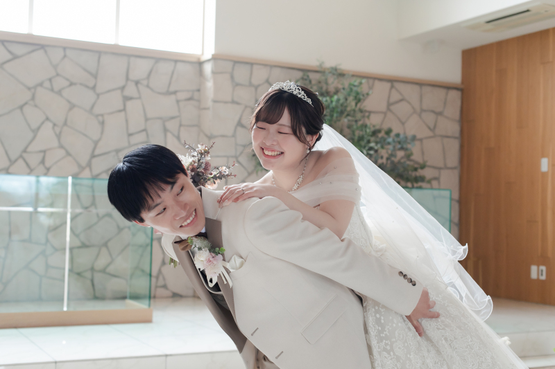 ラストはおんぶで！