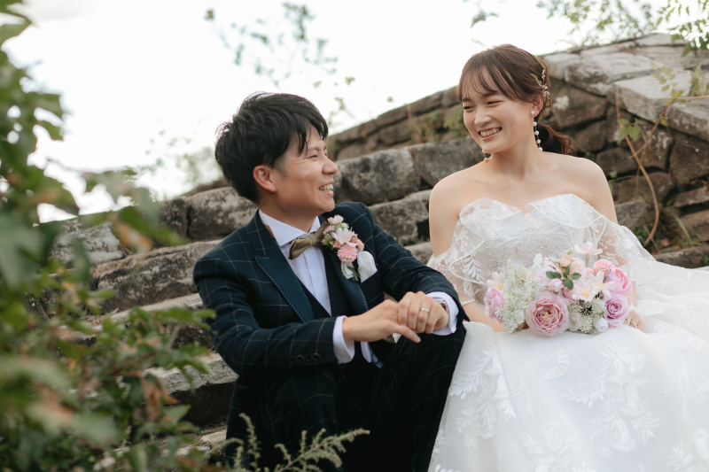 笑顔が素敵なおふたり