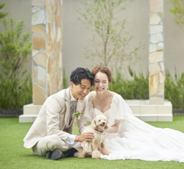 ペットとの撮影