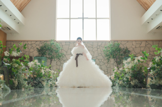 「結婚式場SARA内スタジオ」撮影