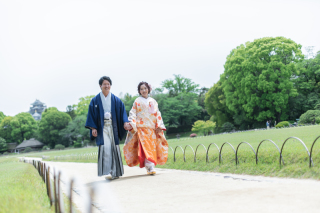 「後楽園」撮影