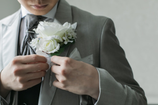 新郎カッターシャツ