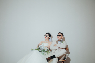 studio Lycka(リュッカ)_スタジオ×白ドレス