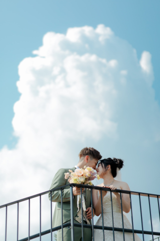 studio Lycka(リュッカ)_スタジオ×白ドレス