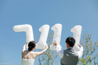 studio Lycka(リュッカ)_スタジオ×白ドレス