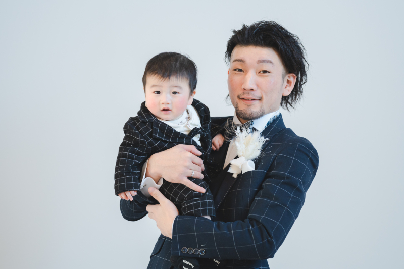 【ファミリーウェディングプラン洋装1着】ご家族ご友人お子様歓迎◆データ50カット付