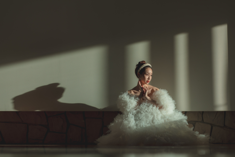 【11月30日までの限定◆通常165,000円→99,000円!】スタジオフォト◆上質ウェディングドレス&データ50カット付