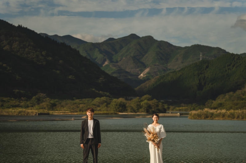 【大自然・洋館・湖…ロケ撮影込み!】ドレス&タキシード1着ロケーションフォト◆データ50カット付