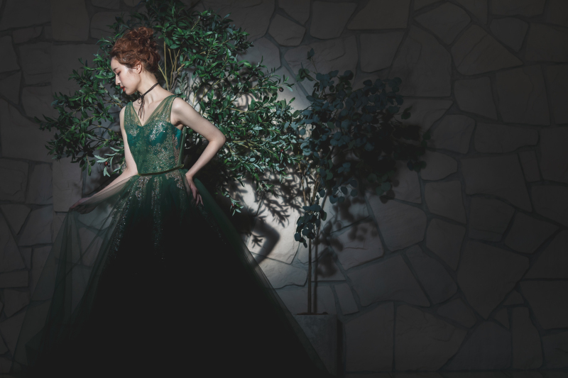 【11月30日までの限定◆通常165,000円→99,000円!】スタジオフォト◆上質ウェディングドレス&データ50カット付