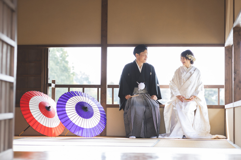 【和装1着ドレス2着選べます】合計5着選べる!ロケーションスタジオ撮影