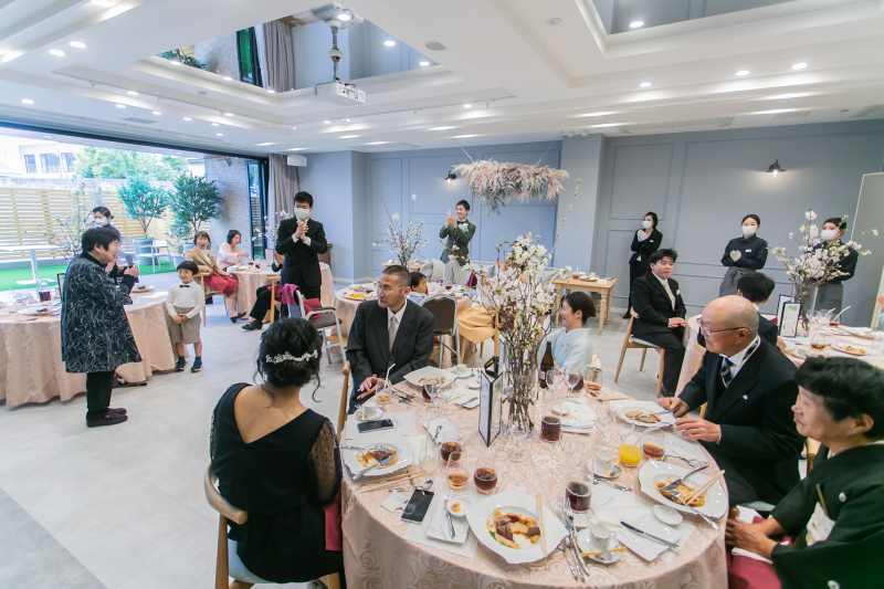 【ウェディングフォト&ご両家の親睦を深める顔合わせ食事(ランチ)付プラン誕生！】★データ50カット付き★