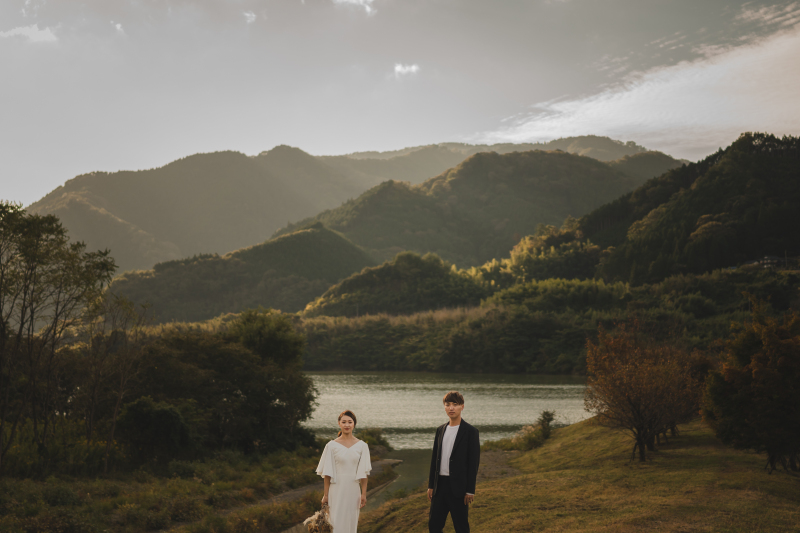 【大自然を貸し切り!!!】奥津湖◆自然感じるロケーションフォト!洋装1着+データ50カット付き