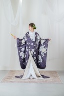 U3 -大牡丹に桜-