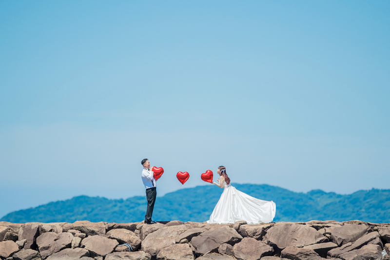 撮影グッズを使って