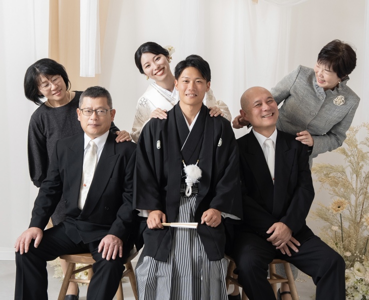 和装洋装スタジオ×家族×セレモニー