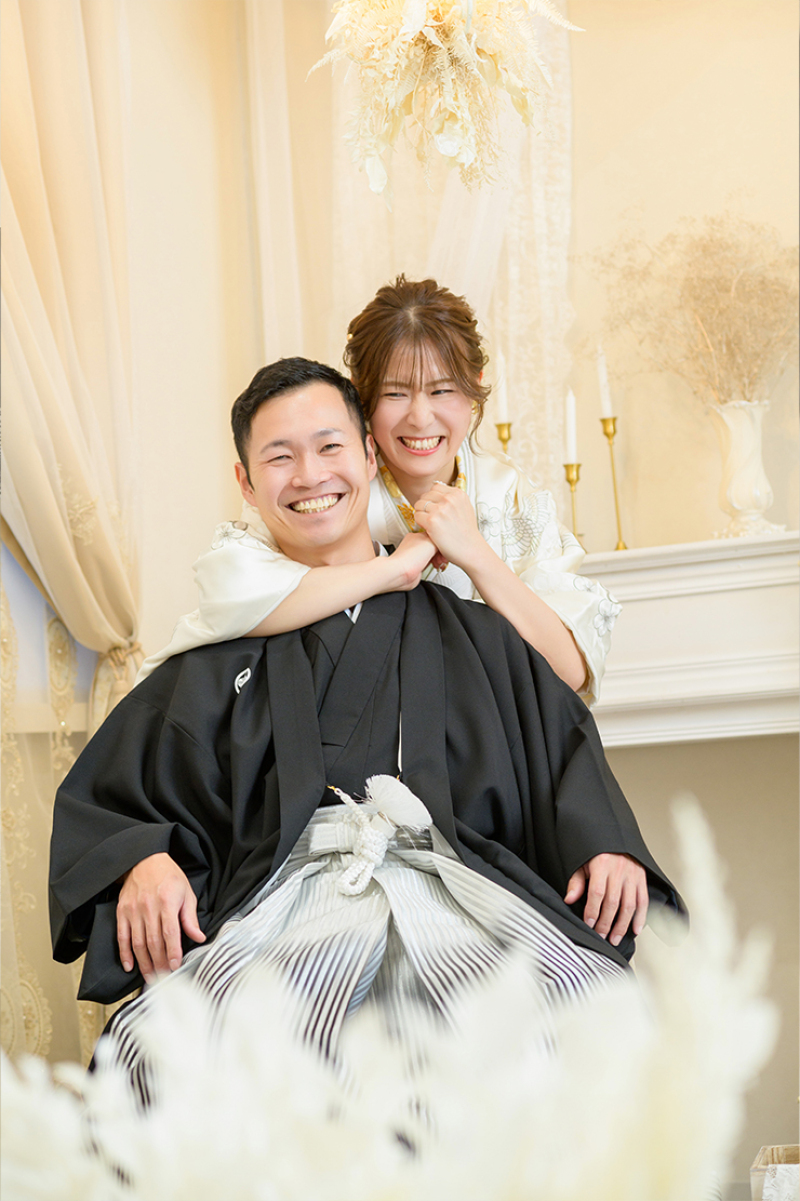 笑顔の絶えない撮影